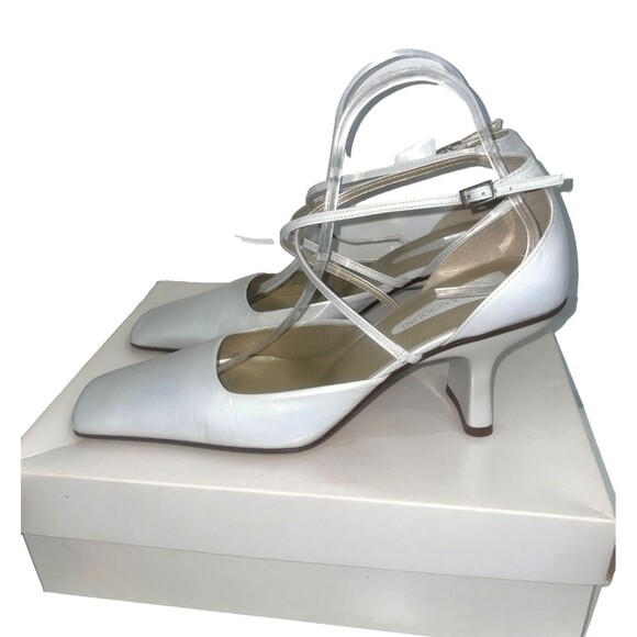 Enzo Angiolini Vintage NIB Womens D’Orsay Heel Square Toe size 9 Genuine Leather - Picture 1 of 6
